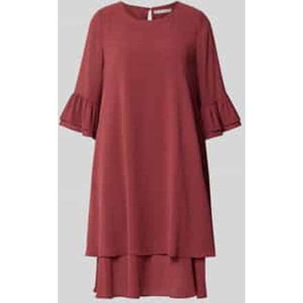 relaxed fit jurk in knielengte