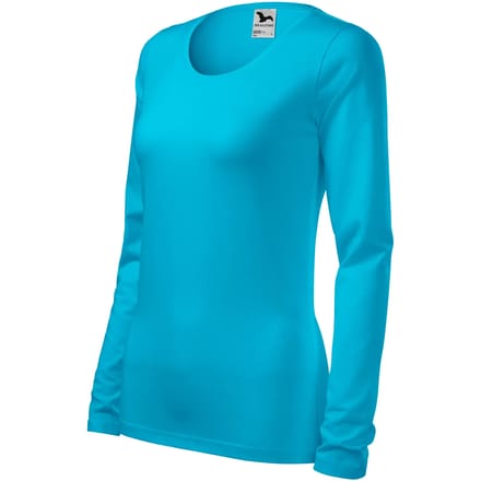 Dames-T-shirt met lange mouwen Malfini Slim 139