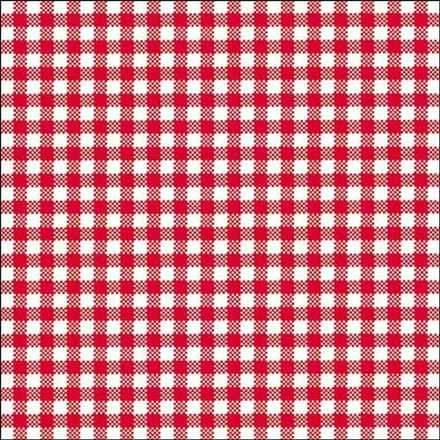 Lunch Servetten - Vichy Red