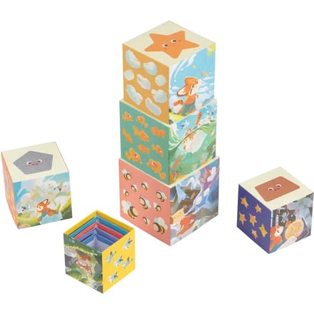 Puzzel van 0 stukjes WDK Partner Cubes Eveil