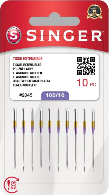 Singer Stretch 2045 100 (10 stuks) Naalden