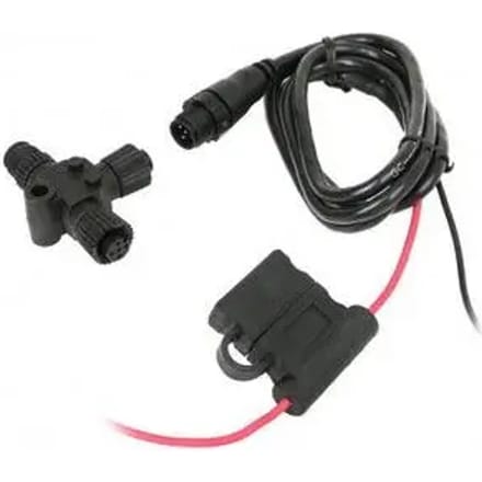 T-connector met nmea 2000 stroomkabel Humminbird