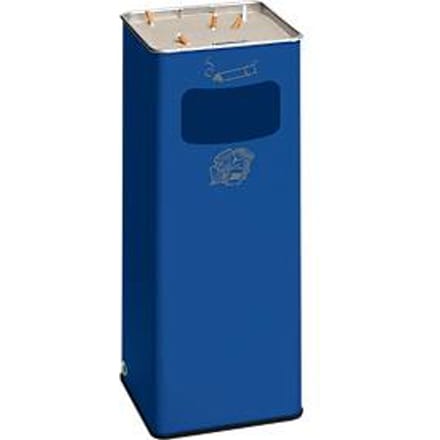 Staande asbak, blauw