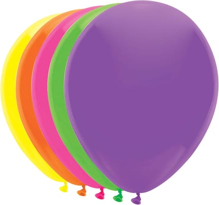 Haza Original Ballonnen Neon 25 Cm Latex 10 Stuks