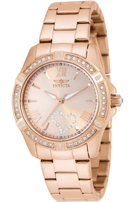 Invicta Angel 21417 Dames Quartz Horloge - 34 mm