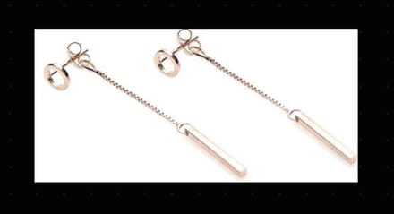 Karma Pull Through oorbel M1812 Open Circle