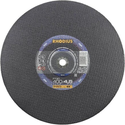 Rhodius FT30 304545 Doorslijpschijfset 300 mm 10 stuk(s) Staal