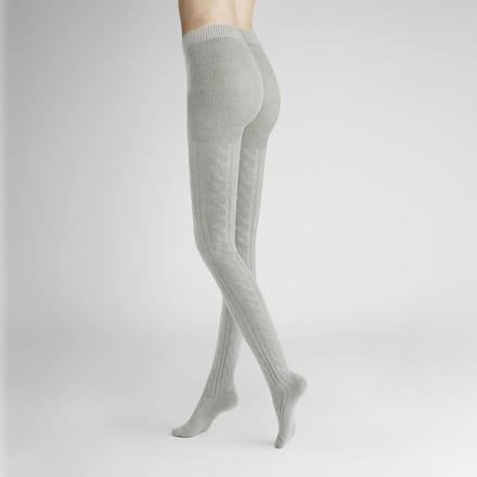 Hudson WINTER PLAIT Dames Maillot - Silber - Maat 36-38