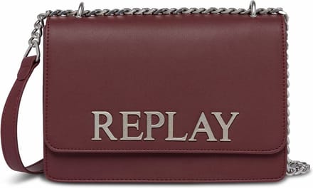 REPLAY Schoudertas Crossbody Bag Port Wine Wijnrood