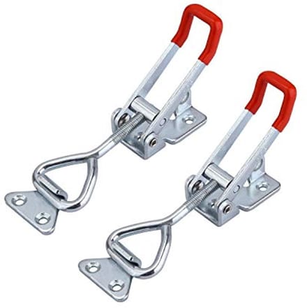 Verstelbare Deur Kast Box Toggle Latch 2 Stuks voor Totale Kracht tot 220kg