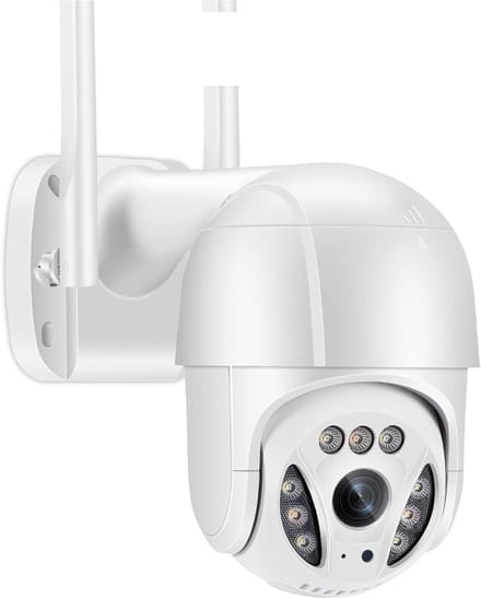 Beveiligingscamera Buiten - IP Camera PTZ - Huisbewaking - AI Menselijke Detectie - 5MP - Universeel