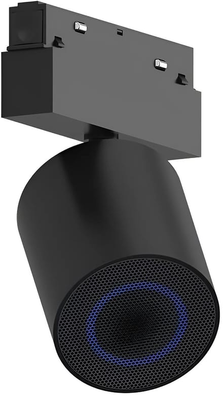 48V Magnetische Bluetooth Speaker - Brinton Magni - 10W - HiFi Smart Track Speaker - Zwart