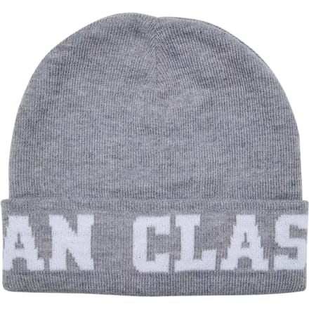 Urban Classics - Logo Jaquard Beanie Muts - Grijs