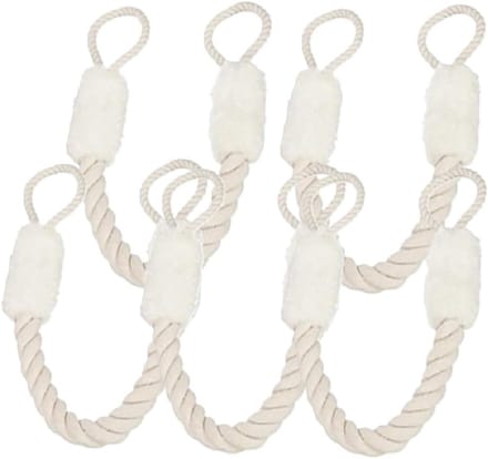 5x Deurstopper Touw Buffer voor Vingers en Huisdieren - Bescherming Tegen Dichtslaande Deuren
