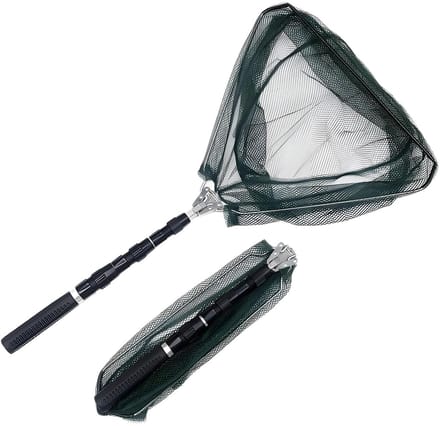 Dailygoods- Schepnet Telescopisch - Inklapbaar - Duurzaam Nylon