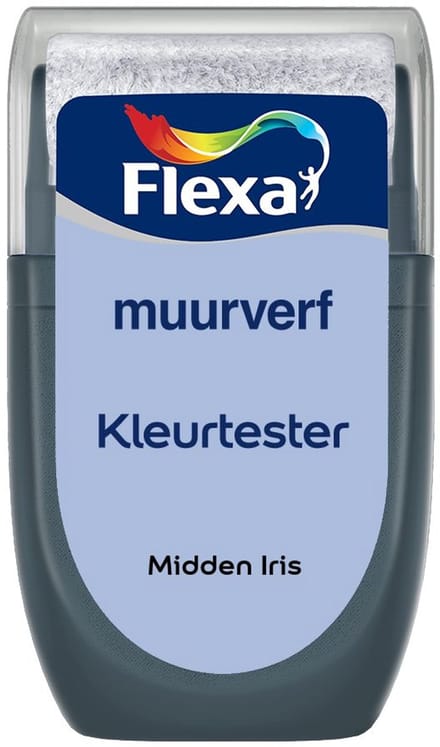 Flexa - Kleurtester Muurverf - Midden Iris - Mengverf - 30 Ml