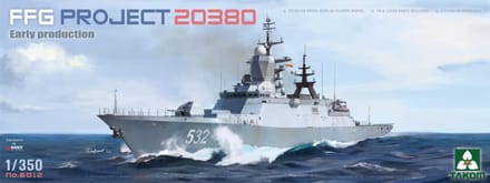 Takom Modelbouwpakket Schepen - 6012 Steregushchiy-class corvette FFG Project 20380 - Vroege Productie - Schip Plastic - 1:350 - Modelbouw