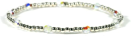 Heaven Eleven - 925 Zilver 2,5mm - swarovski - 16,75cm