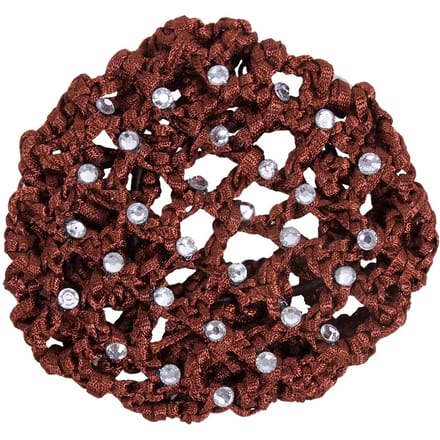 Haarnetje Diamond QHP Bruin