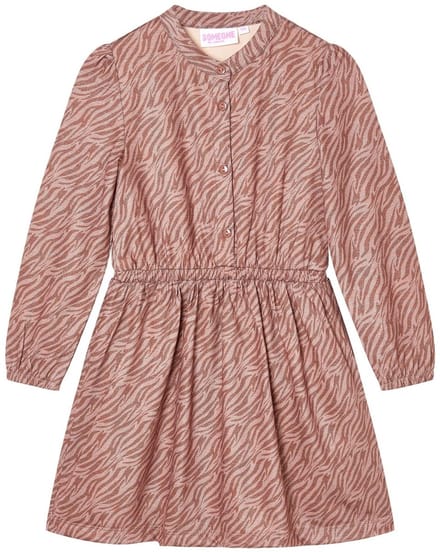 Someone AIDA-SG-52-A Meisjes Jurk - BEIGE