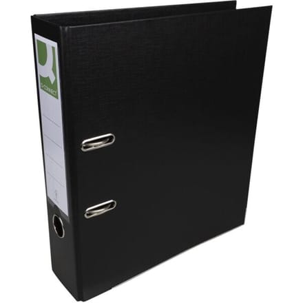 Q-CONNECT ordner, voor ft A4, volledig uit PP, rug van 8 cm, zwart