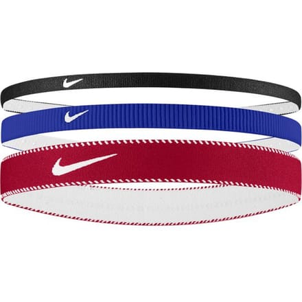 Nike Mixed Flex Classic Hoofdband (Set van 3) (Game rood/universiteitsrood/wit)