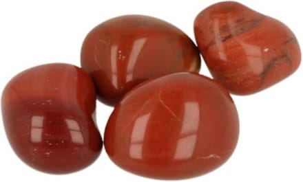Jaspis rood A 100 gr. (mt3) trommelstenen