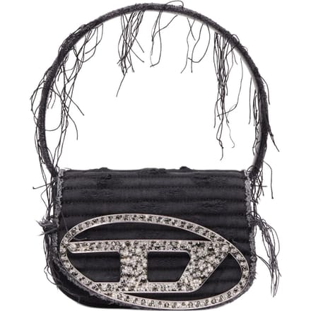 Sac à Bandoulière Diesel 1DR Noir Femme Sacs à Bandoulière X08396-P6319-T8013 Basic Set (Bag+Dust Bag) gray