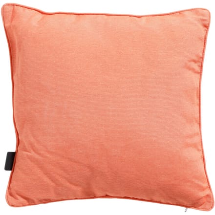 Sierkussen paspel ca.45x45cm Panama flame orange 2 stuks