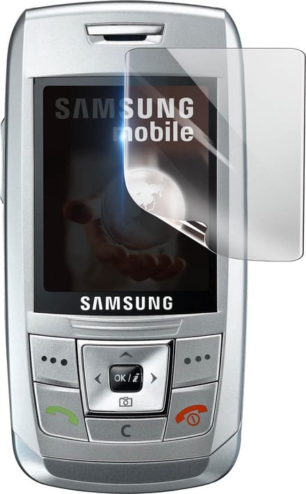 3mk, Geschikt voor Samsung E250, Schokbestendige Hydrogel Screenprotector, Transparant