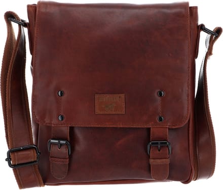 MUSTANG Leren Schoudertas Natal Paola Shoulder Bag Cognac Bruine