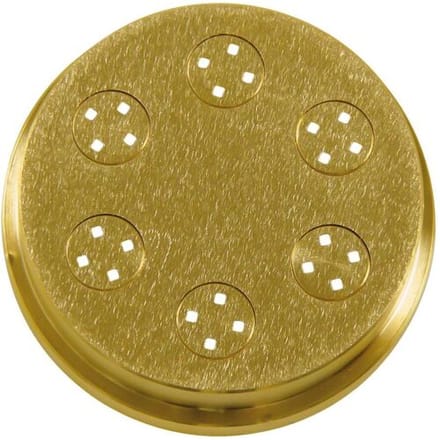 GGM Gastro Nudelformscheibe - Spaghetti Quadri 2mm - passend für NMSM4 - Ø 59mm Goud