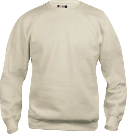 Clique Basic Roundneck 021030 - Licht khaki - 3XL