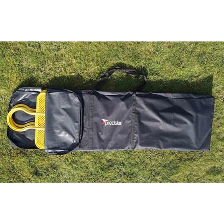 Precision - Draagtas voor 5 vrijetrap poppen - Polyester - Zwart