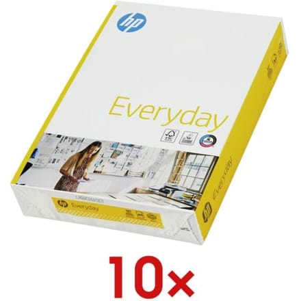 10 pakken multifunctioneel printerpapier »HP Everyday«