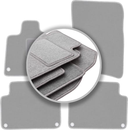 Grijze automatten voor: Audi Q7 I 4L SUV (2005-2015)