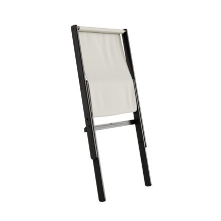 Karup Boogie klapstoel - 701 Natural - 202 black lacquered