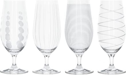 Set van 4 Bier Glazen, 0.46 L - Mikasa | Cheers