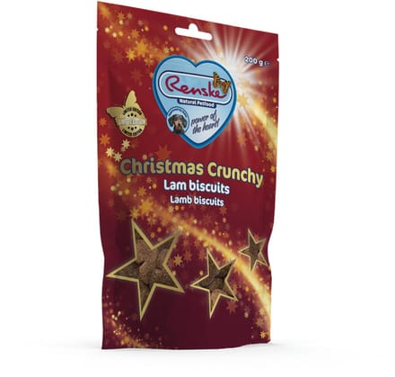 Renske Christmas Crunchy - Verwensnacks - Lam 200 g