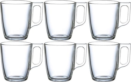 Luminarc 6x Theeglazen/koffieglazen - 250 ml - Glas
