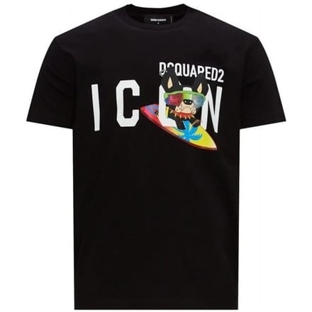 T-shirt homme DSQUARED2 icon - Taille: XXL white