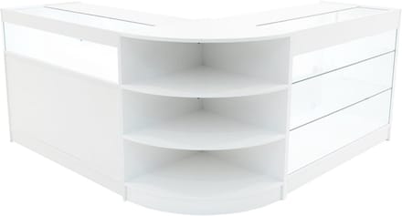 Demeter led-winkeltoonbankset - wit - k1200/b1200/lm60