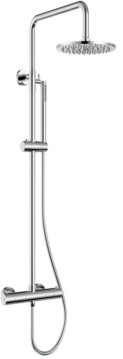 DutchLine - Thermostatische Doucheset Grip-250 - Chroom