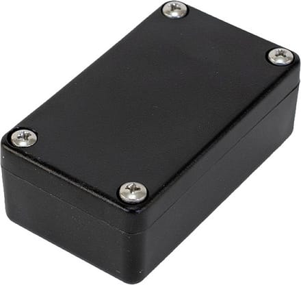 Hammond Electronics 1551WHBK – Universele behuizing – 60 x 35 x 22 mm – ABS – Zwart