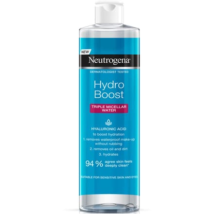 Neutrogena Hydro Boost Hyaluronic Acid Triple Micellar Water 400 ml