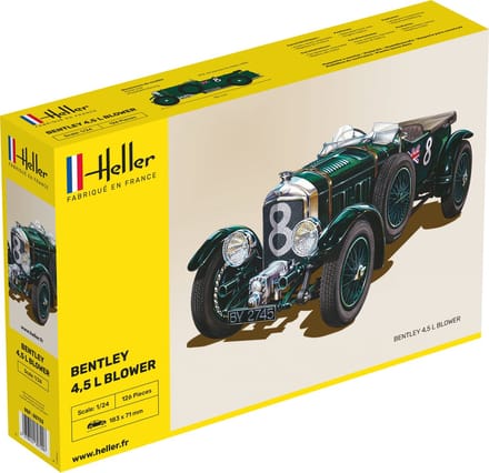 Heller Modelbouwpakket Auto - 80722 Bentley Blower Car Plastic - 1:24 - Modelbouw