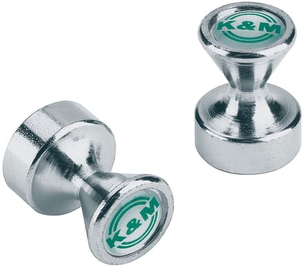 König & Meyer 11580 Powermagnet 2er pakket, verzinkt - Accessoire voor standaards