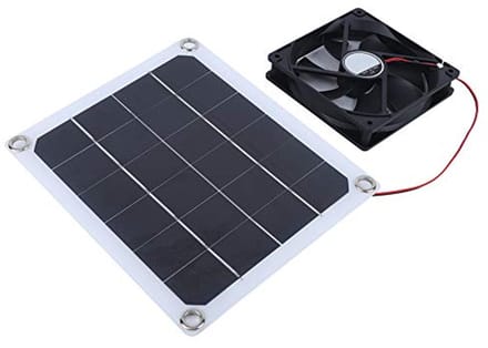 Zonne-energie Zolderventilatorsysteem met 10W Zonnepaneel voor Efficiënte Ventilatie
