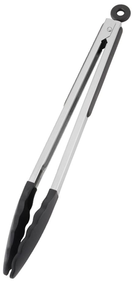 34 cm Siliconen Keukentang – Hittebestendig 315°C – Antislip & Vergrendelbaar – Zwart