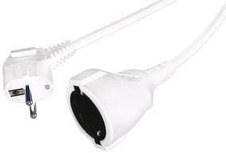 Robuuste Verlengkabel 2 Meter - 16 A, Max. 3680 W, Veilig en Betrouwbaar